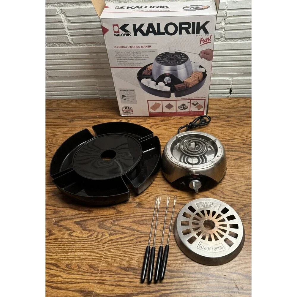 Kalorik‎ Indoor Electric Stainless Steel S'mores Maker